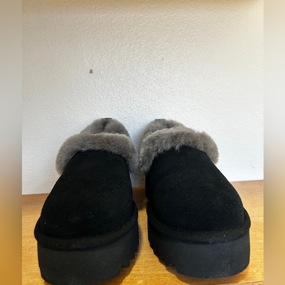 UGG Nita Shearling Slippers Black. BNIB. 10 - Picture 4 of 10